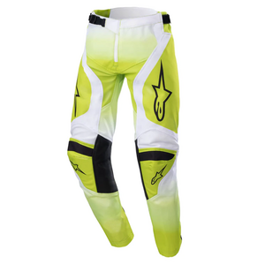 Alpinestars 2023 Youth Racer Push Pants (Yellow Fluo/White)